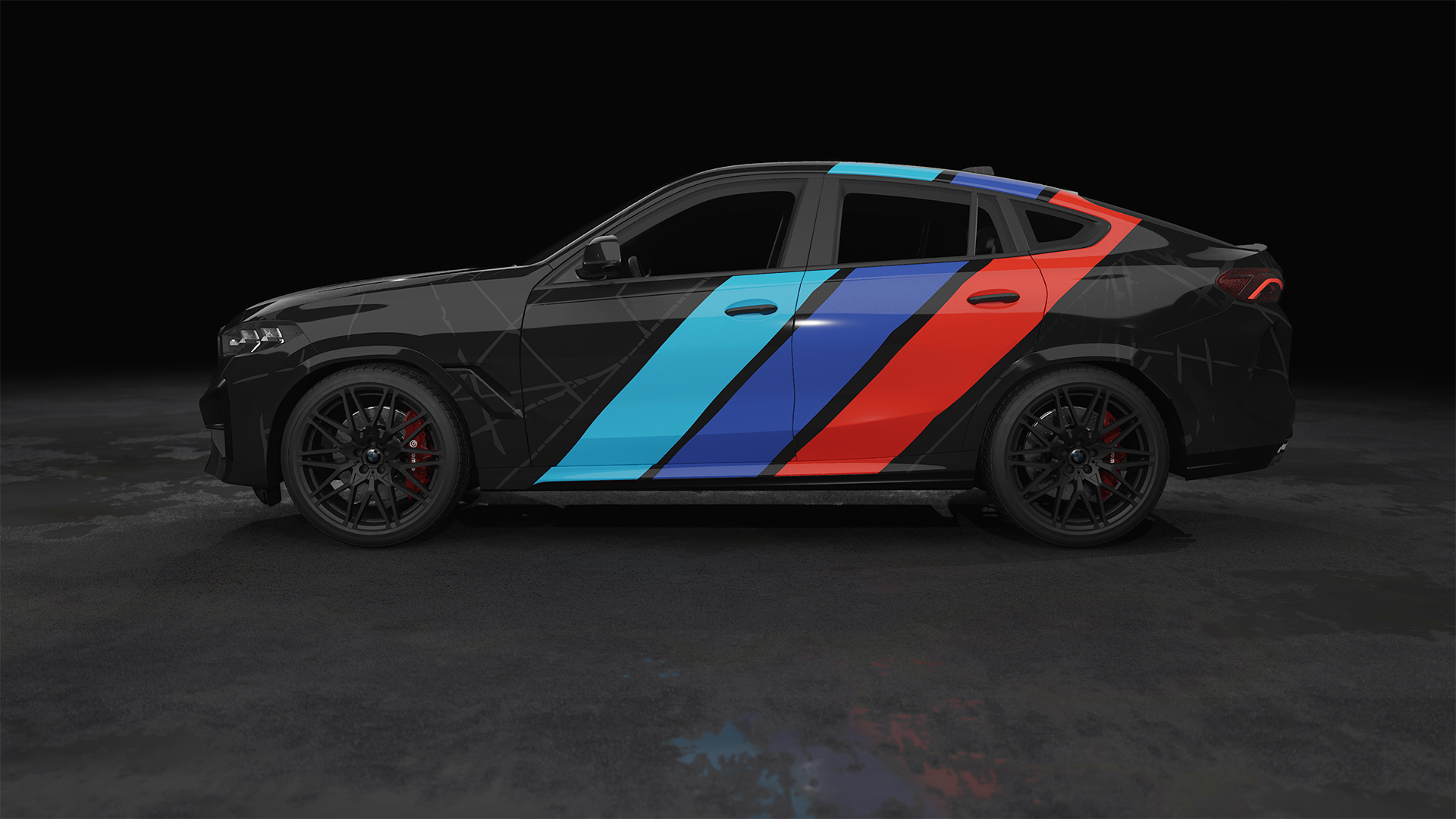 BMW M Stripes